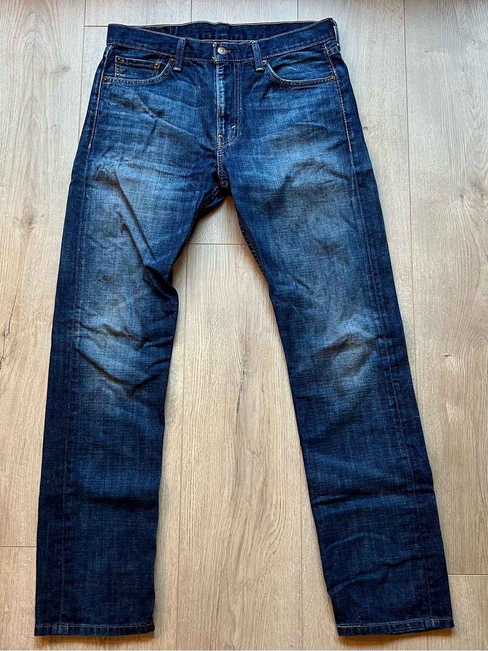 Levi’s 505 Men’s Jeans – W32 L32 – Straight Fit – Zip Fly – 100% Cotton